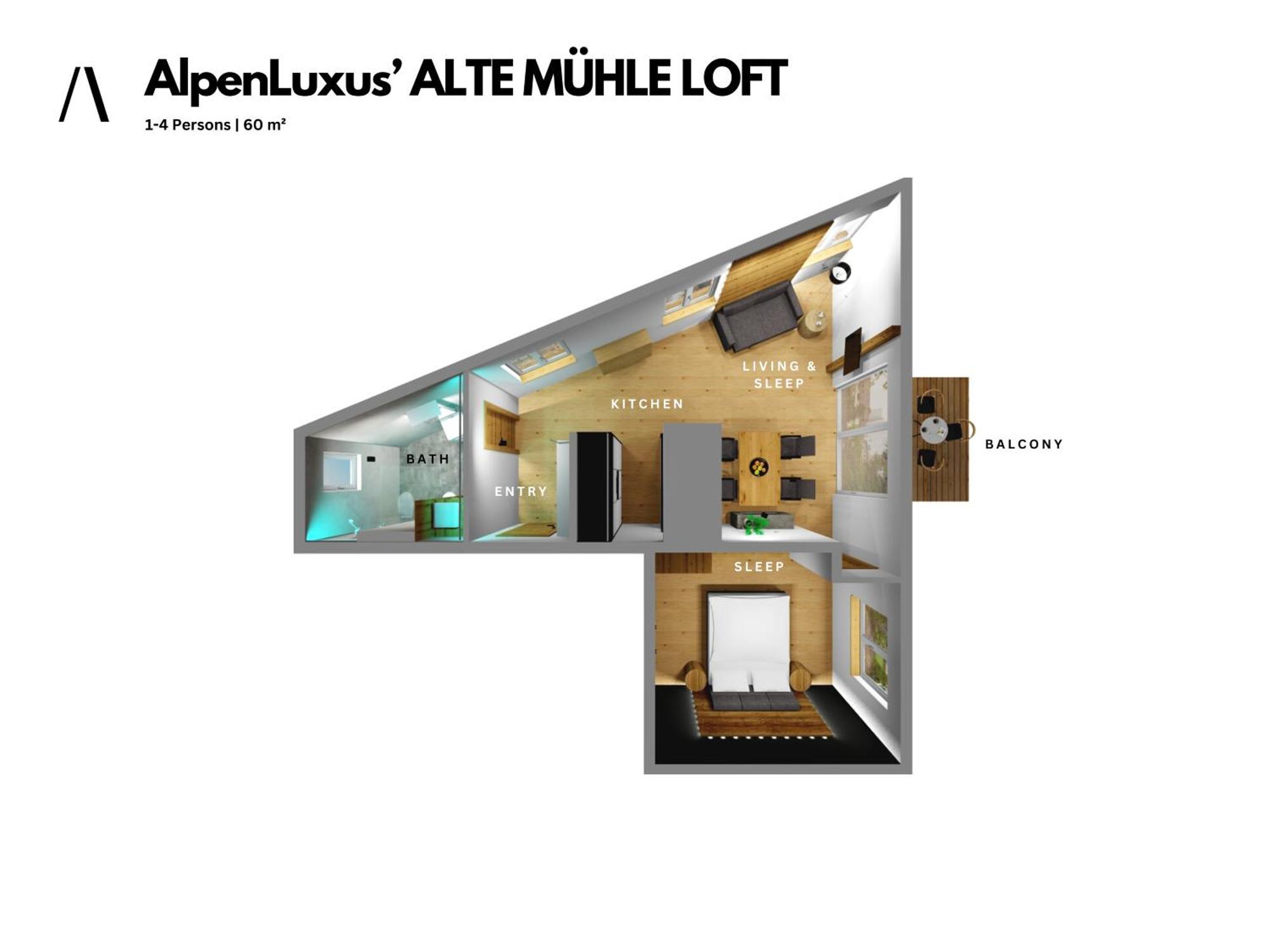 Alte Mühle Loft by AlpenLuxus Brixlegg Exterior foto